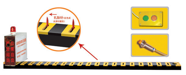 柘荣县V3嵌入式闯岗自动扎胎器/阻车器